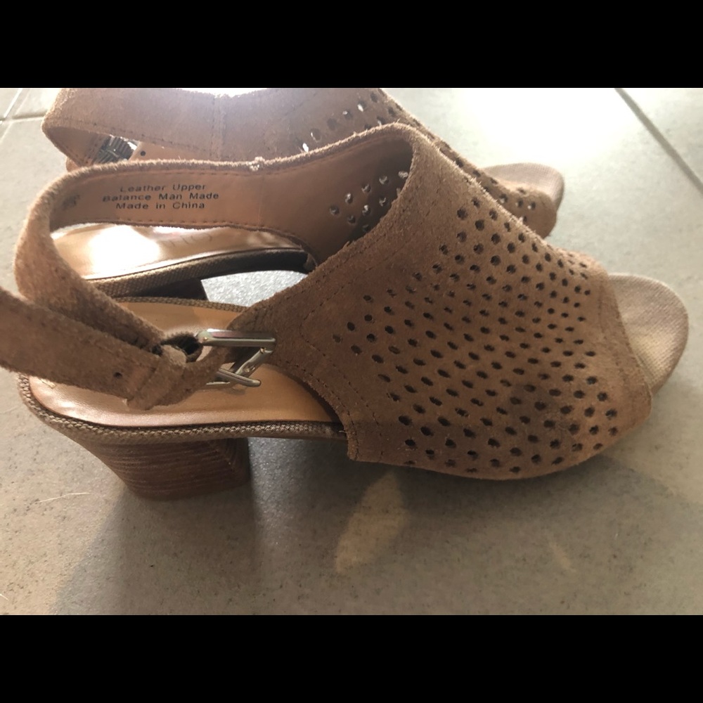 Franco Sarto Hartlet suede sandals